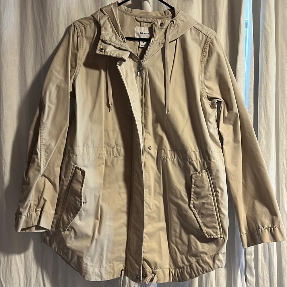 Old navy shorter trench style coat